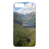 Geiranger Fjord landschap, Noorwegen Case-Mate iPhone Case (Achterkant)