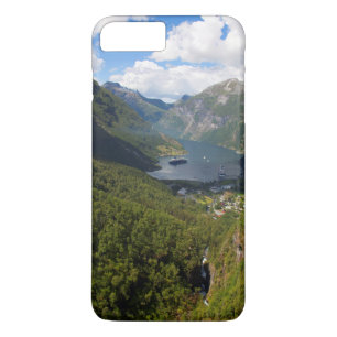 Geiranger Fjord landschap, Noorwegen Case-Mate iPhone Case