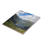 Geiranger Fjord landschap, Noorwegen Tegeltje (Zijkant)