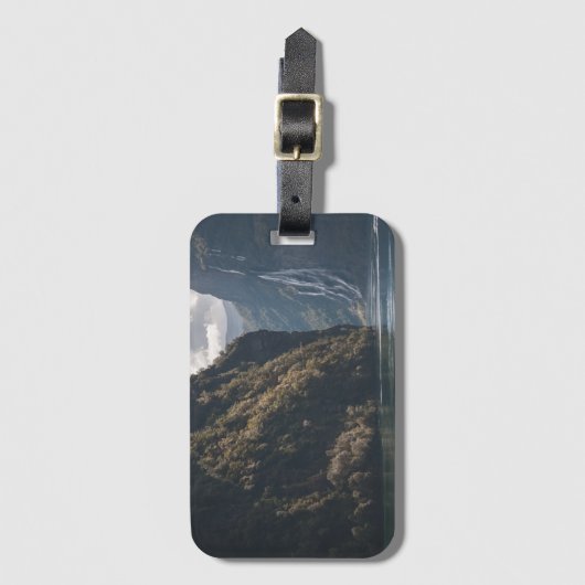 Geiranger Fjord Noorwegen Bagagelabel (Voorkant (verticaal))