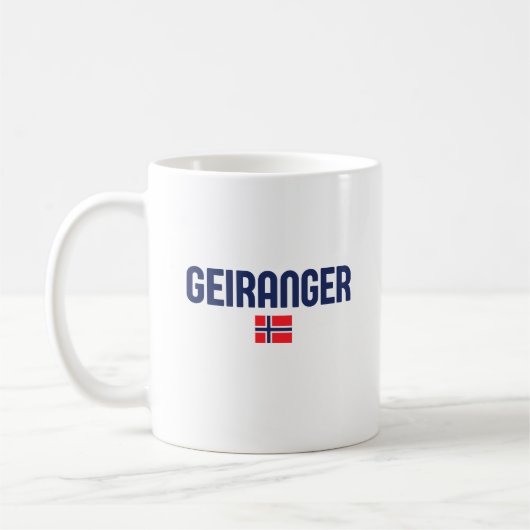 GEIRANGER Noorwegen Koffiemok (Links)