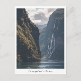 Geirangerfjord Noorwegen Briefkaart