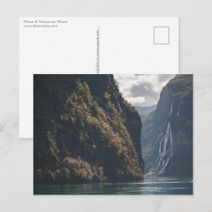 Geirangerfjord Noorwegen Briefkaart