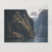 Geirangerfjord Noorwegen Briefkaart (Voorkant)