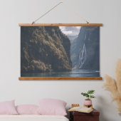 Geirangerfjord Noorwegen Hangend Wandkleed (Slaapkamer)