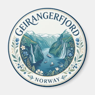 Geirangerfjord Noorwegen Magneet