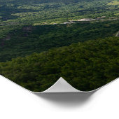 Geirangerfjord uitzicht in Noorse poster (Hoek)