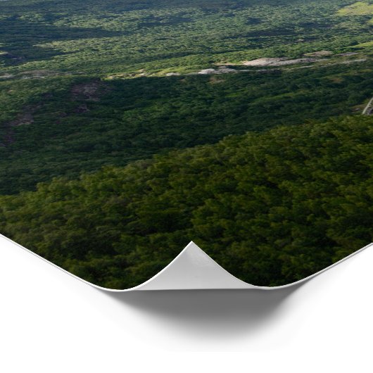 Geirangerfjord uitzicht in Noorse poster (Hoek)