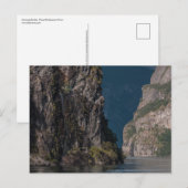 Geirangerfjorden Noorwegen Briefkaart (Voorkant / Achterkant)