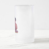 Geïronforeerde bierdrank matglas bierpul (Center)