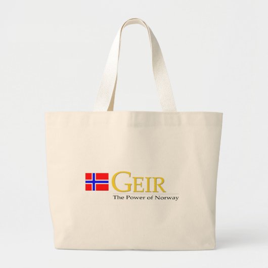 GeirPower-Logo Canvas tassen (Voorkant)