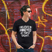 Geïrriteerd gezichtsvermogen T-shirt: Instant Mood T-shirt