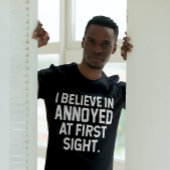 Geïrriteerd gezichtsvermogen T-shirt: Instant Mood T-shirt