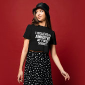 Geïrriteerd gezichtsvermogen T-shirt: Instant Mood T-shirt