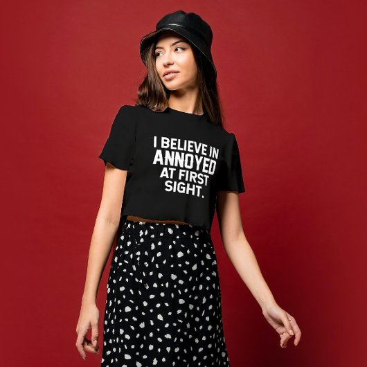 Geïrriteerd gezichtsvermogen T-shirt: Instant Mood T-shirt