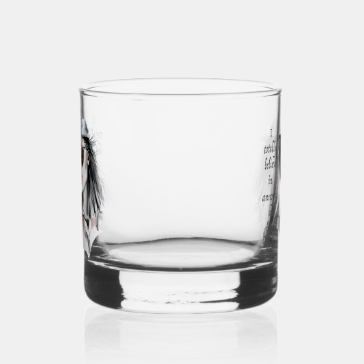 Geïrriteerd op het eerste gezicht whisky glas (Rechts)