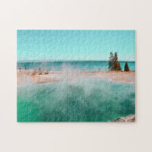 Geiser in Yellowstone National Park Legpuzzel (Horizontaal)