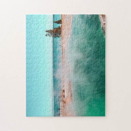 Geiser in Yellowstone National Park Legpuzzel (Verticaal)