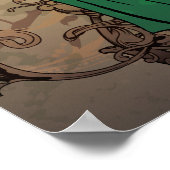 Geisha 芸 者 poster Japanse drukkerij (Hoek)