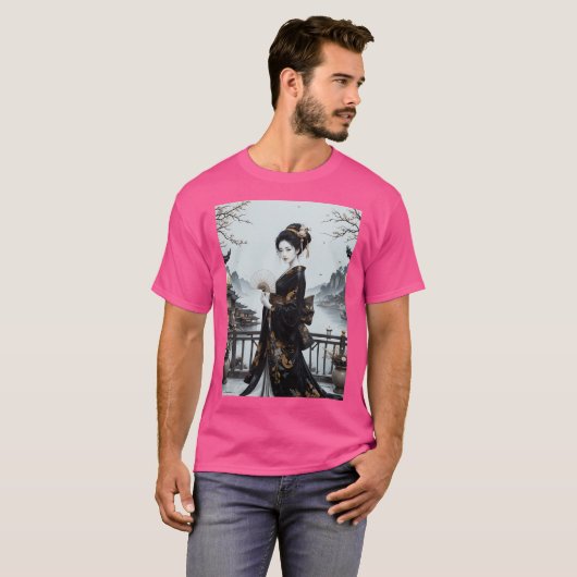 Geisha Active T-shirt (Voorkant volledig)