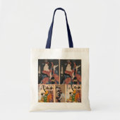 Geisha Afbeeldingen Canvas tas (Voorkant)