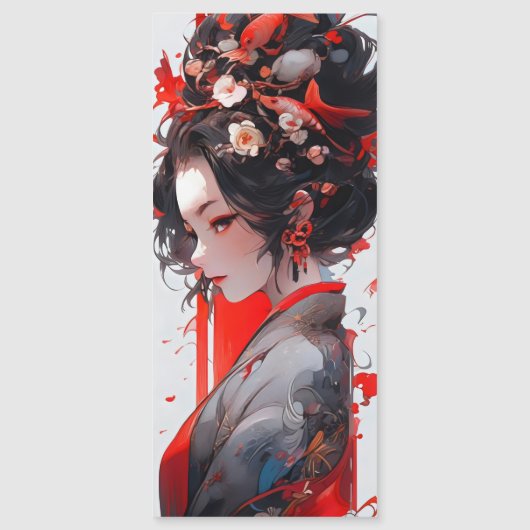 Geisha Anime Woman (Voorkant)