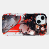 Geisha Anime Woman Case-Mate iPhone Case (Achterkant (horizontaal))