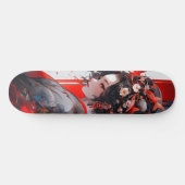 Geisha Anime Woman Persoonlijk Skateboard (Horizontaal)
