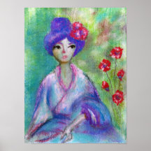' Geisha' Archival Print (mat)
