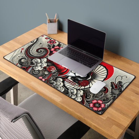 Geisha art desk mat (Kantoor 2)