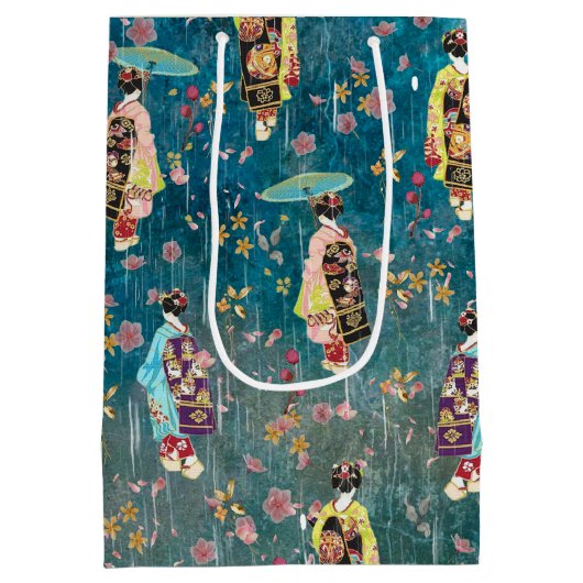 Geisha Art Medium Cadeauzakje (Achterkant)