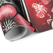 Geisha Art Wrapping Papier - Elegante Gift Wrap (Rol Hoek)