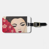 Geisha bagagelabel (Voorkant horizontaal)