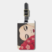 Geisha bagagelabel (Voorkant verticaal)