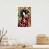 GEISHA BEER  Japans-Aziatische Advertisatie Poster (Keuken)
