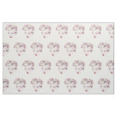 Geisha bloemen stof (Fat Quarter)