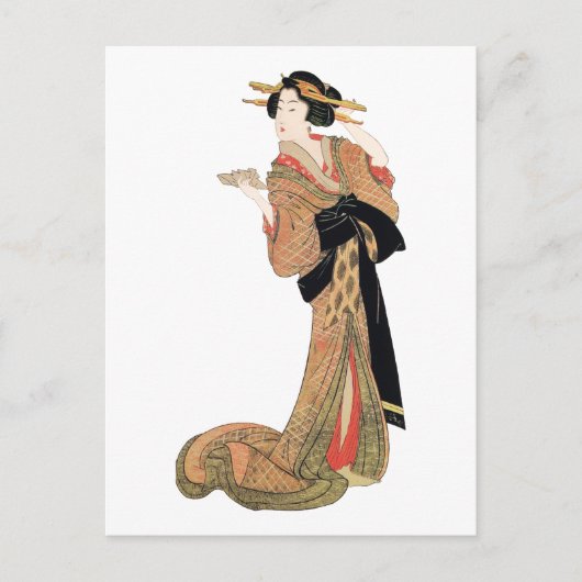 Geisha Briefkaart (Voorkant)
