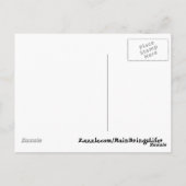 Geisha Briefkaart (Achterkant)