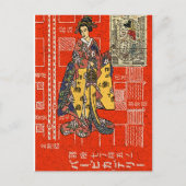  Geisha Briefkaart (Voorkant)