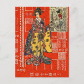  Geisha Briefkaart (Voorkant)