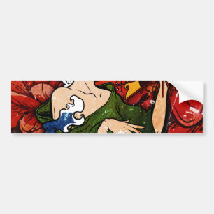 Geisha Bumpersticker