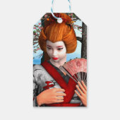 Geisha Cadeaulabel (Achterkant)