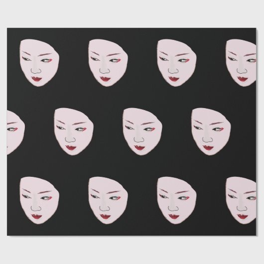 Geisha Cadeaupapier (Vlak)
