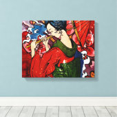 Geisha Canvas Afdruk (Insitu (Houten vloer))