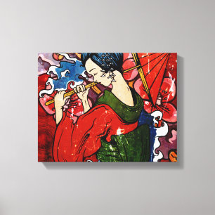 Geisha Canvas Afdruk
