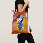 Geisha Canvas tas (Dichtbij)