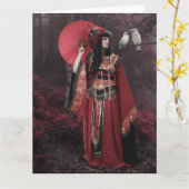 Geisha© Card Kaart (Gele Bloem)