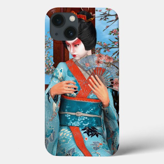 Geisha Case-Mate iPhone Case (Achterkant)