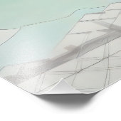 Geisha Colorful Ukiyo-e Foto Afdruk (Hoek)