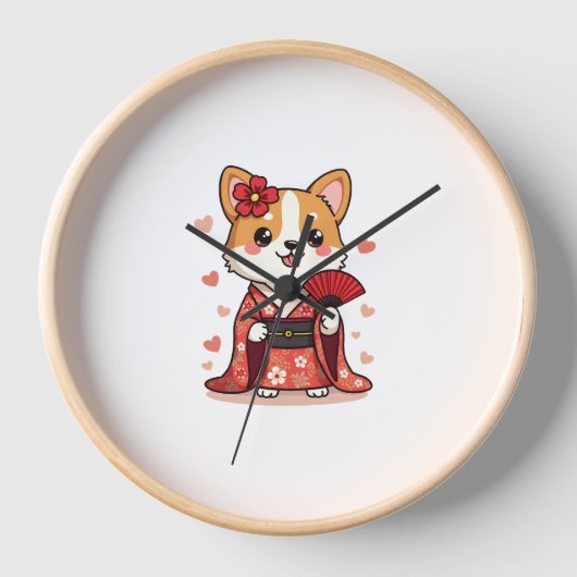 Geisha Corgi Dog Lover Welsh (Voorkant)